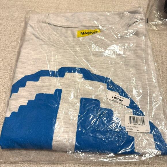 Market Studios Pixel Peace T-Shirt size XL - Picture 2 of 5